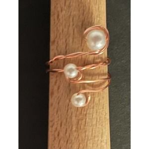 Copper Wire Wrapped Ring